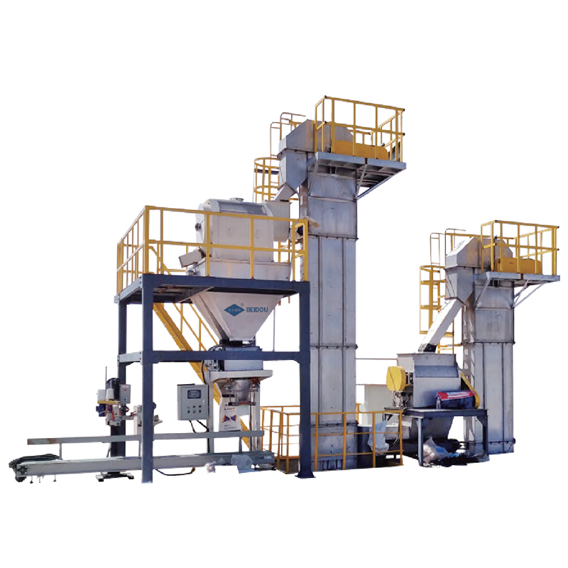 5 ~ 15 Tons / Hour Environmental Protection Type Water-soluble Fertilizer ( Drip Irrigation, Flushing Fertilization ) Automatic Complete Equipment / Production Line